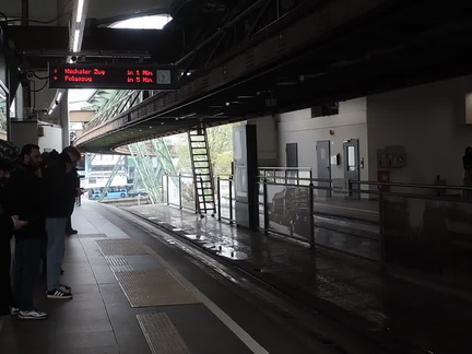 Train arriving