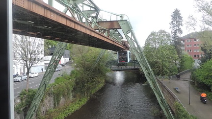 Train leaving