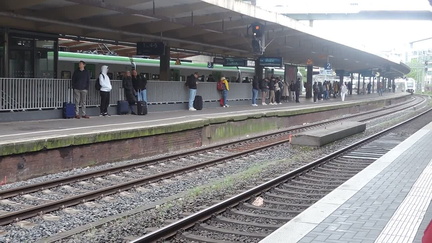Train arriving