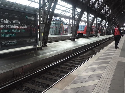 Train arriving