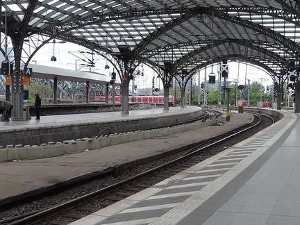 Train arriving