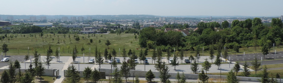 Landscape viewed from museum
