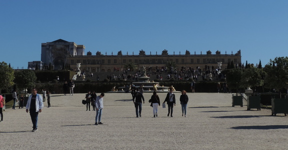 Up to the palace