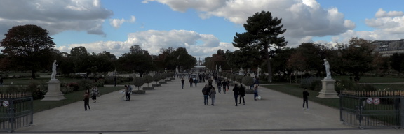 Over the gardens