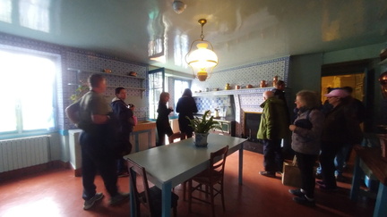 Blue kitchen
