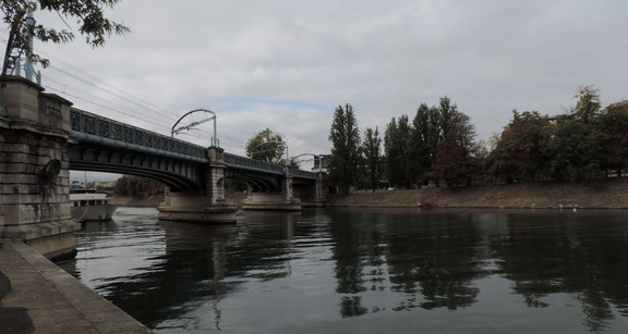 Bridge and island