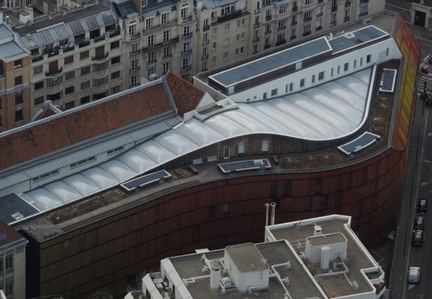 Red building