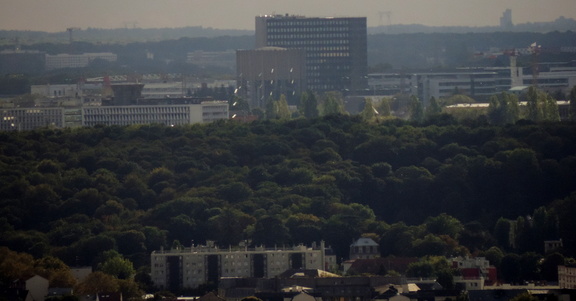 Distant buildings