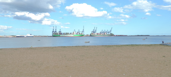 Across the estuary