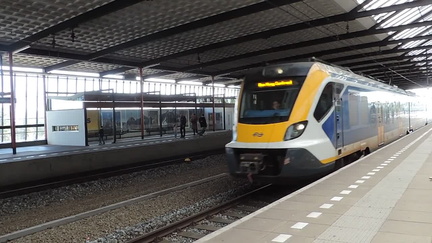 Train arriving