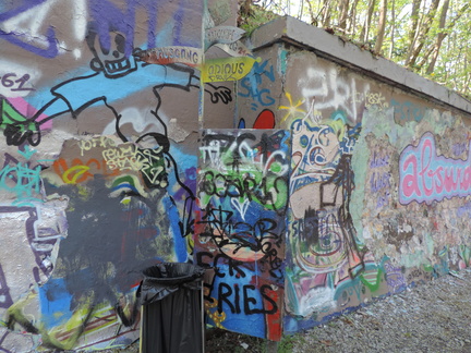 Graffiti wall
