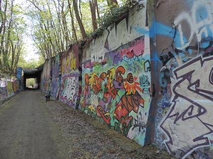 Graffiti wall