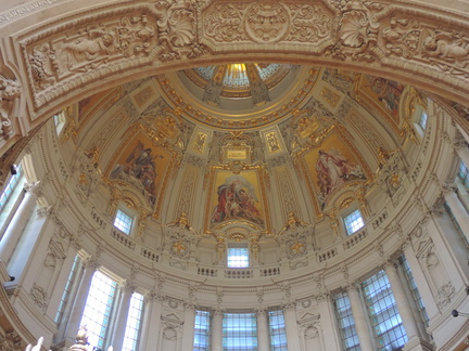 Inside the dome
