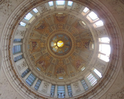 Inside the dome