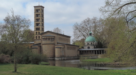 Across the lake