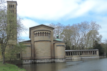 Across the lake