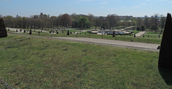 Over the park