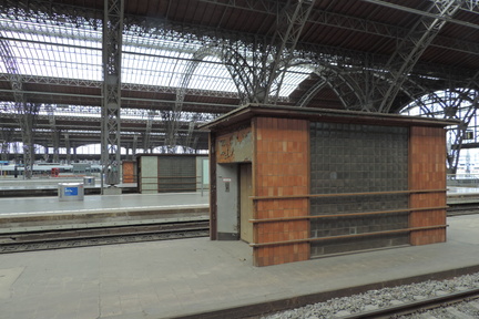 Inside the station