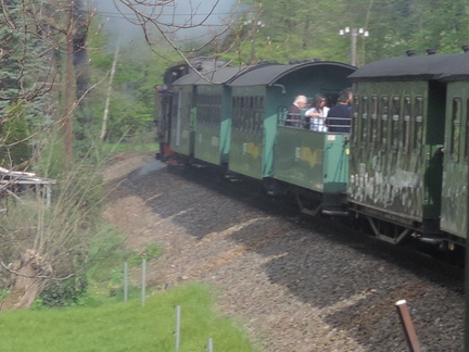 Along the train