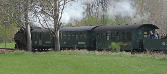 Along the train