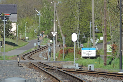 Along the tracks
