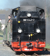 Train arriving