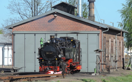 Engine shed
