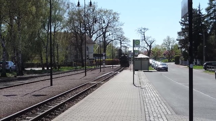 Train arriving