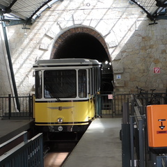 Funicular arriving