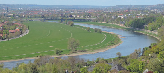 Across the river