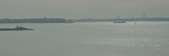 Across the water