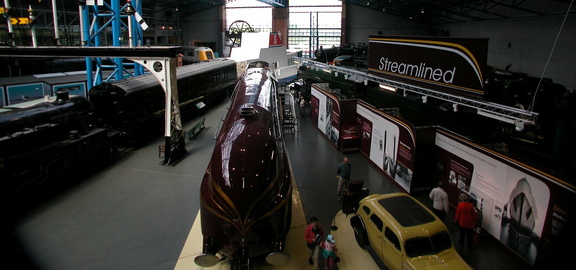 Over the display