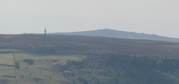 Mast and mountain
