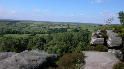 Over rock