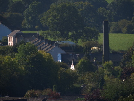 Chimney and terrace