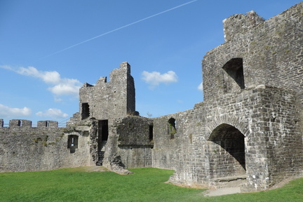 Inside the castle