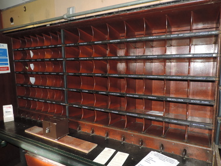 Pigeon holes