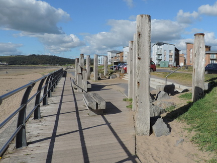 Wooden posts