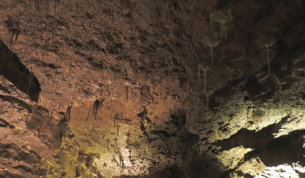 Cave roof