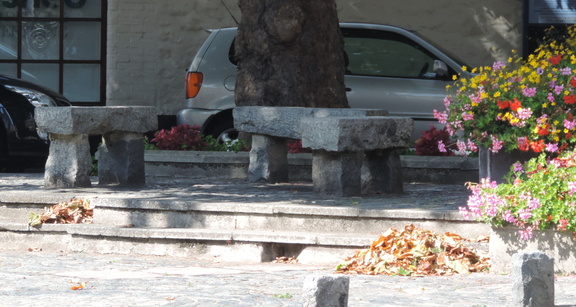 Stone seats