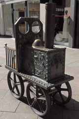 Engine sculpture