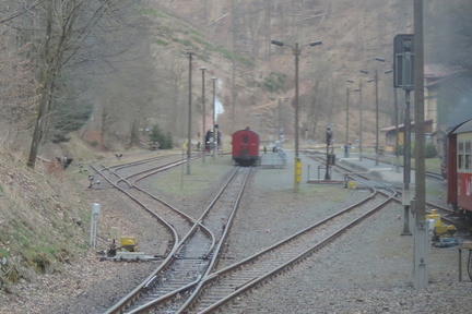 Approaching the station