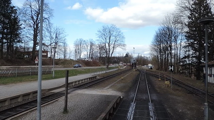 Train arriving