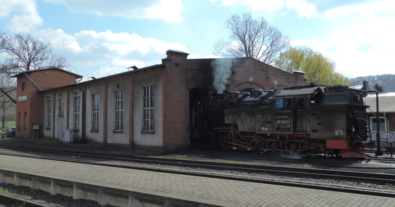 Engine shed
