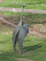 Bird sculpture