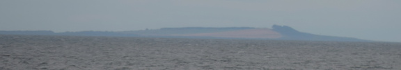 Distant coast