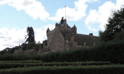 Castle above maze