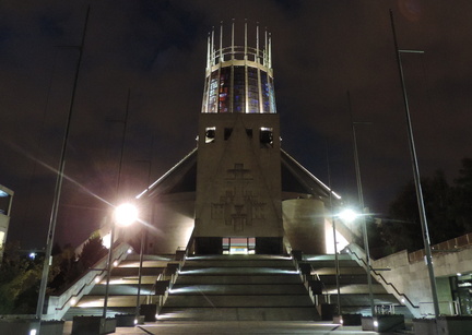 Cathedral at night