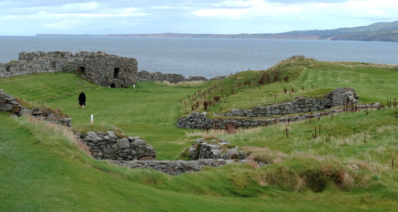 Across the castle