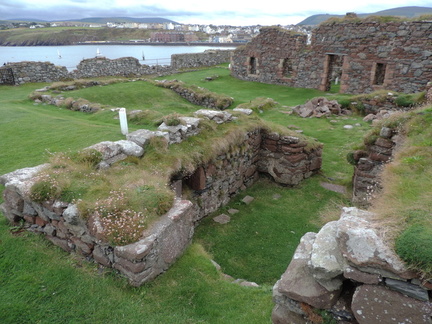 Across the castle